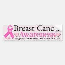 Breast Cancer Awareness Bumper Stickers