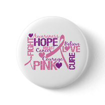 Breast Cancer Awareness Button