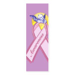 Breast Cancer Awareness Cherub Bookmarks business cards