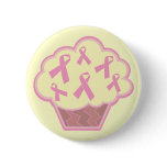 Breast Cancer Awareness Cupcake Pin