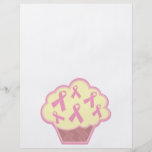 Breast Cancer Awareness Cupcake Flyer Design