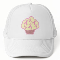 Breast Cancer Awareness Cupcake Trucker Hats