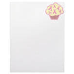 Breast Cancer Awareness Cupcake letterhead