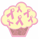 Breast Cancer Awareness Cupcake photo sculptures