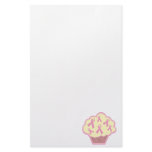 Breast Cancer Awareness Cupcake Customized Stationery