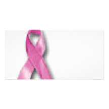 Breast Cancer Awareness Custom Photo Card