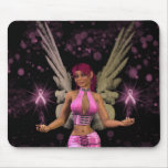 Breast Cancer Awareness Fairy Mousepad 2009 PINK!