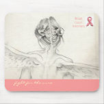 Breast Cancer awareness "Fight for the cure" mouse Mouse Pads