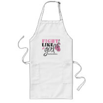 Breast Cancer Awareness Fight Like a Girl Apron