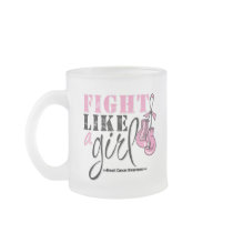 Breast Cancer Awareness Fight Like a Girl Mugs