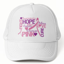 Breast Cancer Awareness Trucker Hats