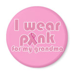 Breast Cancer Awareness I wear Pink Magnets
