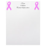Breast Cancer Awareness letterhead