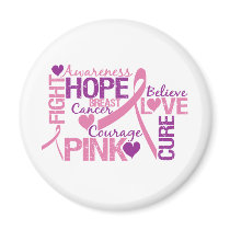 Breast Cancer Awareness Magnet