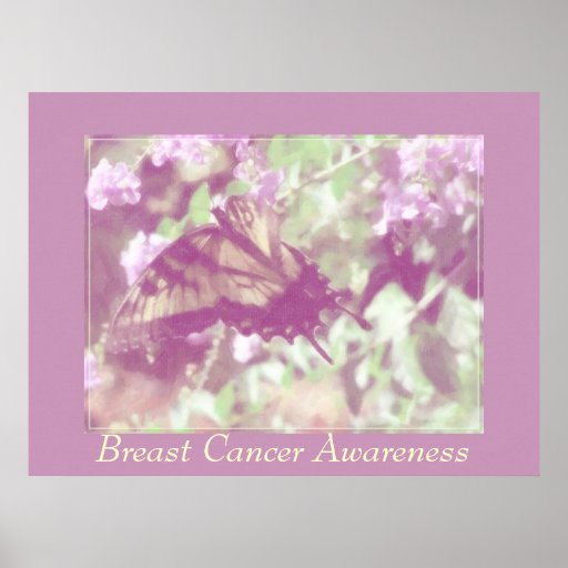 Breast Cancer Awareness - Monarch Butterfly. Print