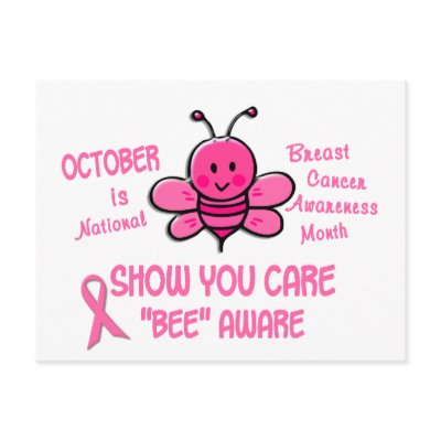 Breast Cancer Awareness Month Bee 1.1 by awarenessgifts