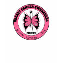 Breast Cancer Awareness Month Butterfly Circle t-shirts