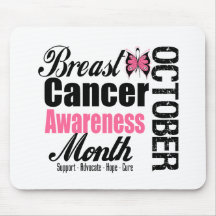 Breast Cancer Awareness Month Butterfly Tribute Mouse Pad