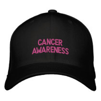Breast Cancer Awareness Month Cap! Embroidered Baseball Caps