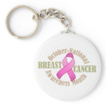 Breast Cancer Awareness Month Keychain