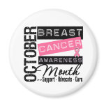 Breast Cancer AWARENESS Month Refrigerator Magnet