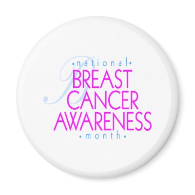 Breast Cancer Awareness Month Magnet by CelebrationZazzle