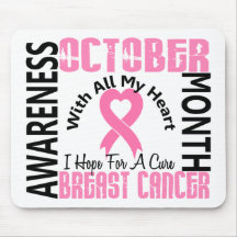 Breast Cancer Awareness Month Mousepads