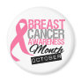 Breast Cancer Awareness Month October Refrigerator Magnets