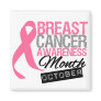 Breast Cancer Awareness Month October Refrigerator Magnets
