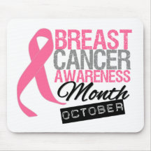 Breast Cancer Awareness Month October Mouse Pad