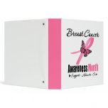 Breast Cancer Awareness Month Ribbon Binder