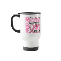 Breast Cancer Awareness Month Ribbon I2 1.5 Coffee Mugs
