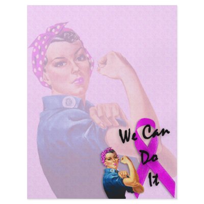 Breast Cancer Awareness Month, Rosie the Riveter by KahunaLuna