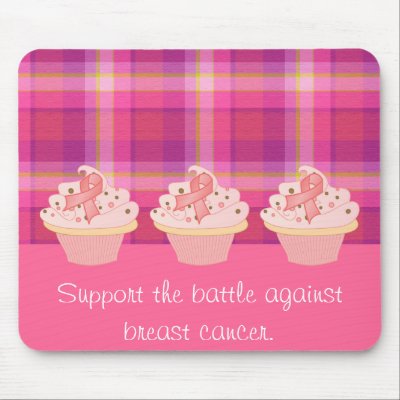 Breast Cancer Awareness Mousepad by carpidiem