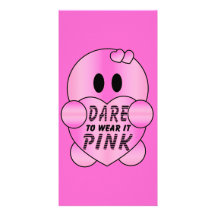 BREAST CANCER AWARENESS PHOTO CARD TEMPLATE