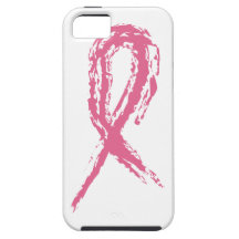 Breast Cancer Awareness Pink Ribbon iPhone 5 Covers