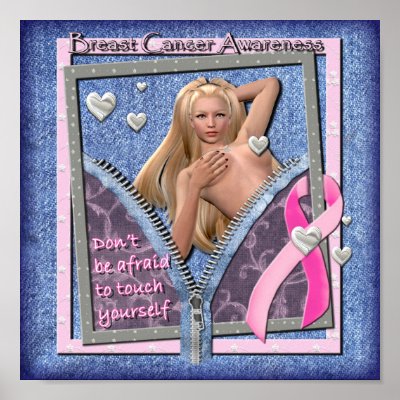 Breast Cancer Awareness, Pink Ribbon, Cure Walk Print by beverlytazangel