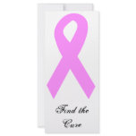 Breast Cancer Awareness Rack Card Template