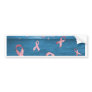 Breast Cancer Awareness Ribbons in the Sky Bumper Stickers