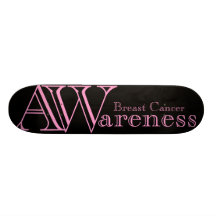 Breast Cancer Awareness Skateboard