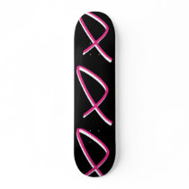 Breast Cancer Awareness Skateboard - Customizable