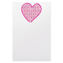 Breast Cancer Awareness Stationery Paper