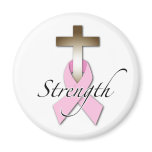 breast Cancer awareness strength Magnet