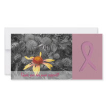 Breast Cancer Awareness Support Photo Card
