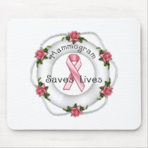 BREAST CANCER AWARENESS - think pink!! Mouse Pads
