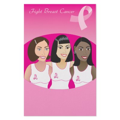 Breast Cancer Awareness Women Stationery by BasheeraDesigns