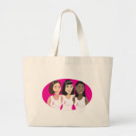 Breast Cancer Awareness Women Tote Bags