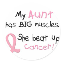 Breast Cancer BIG MUSCLES 1.1 Aunt