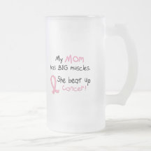 Breast Cancer BIG MUSCLES 1.1 Mom Mug