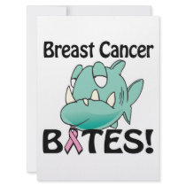 Breast Cancer BITES Custom Invites